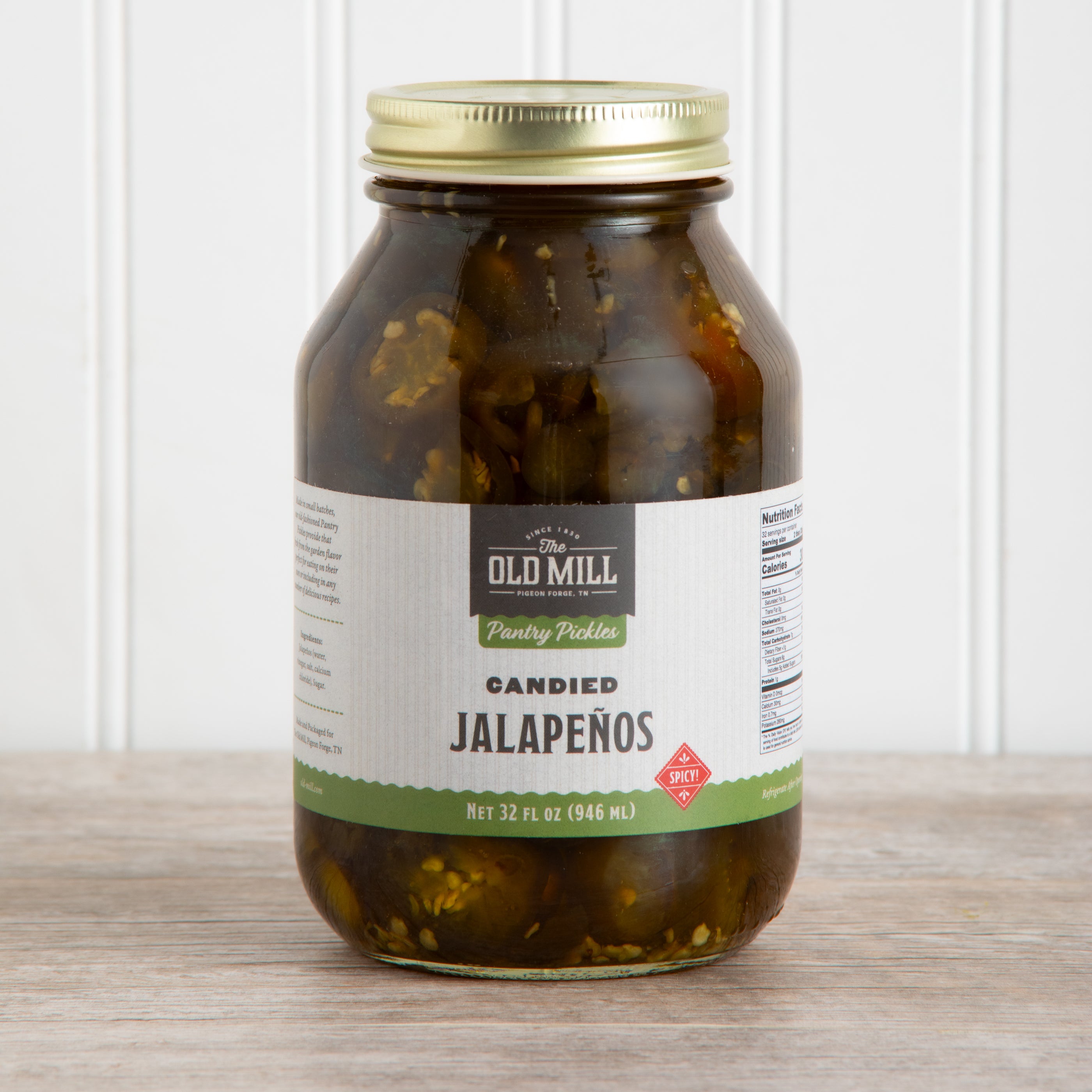Candied Jalapenos – The Old Mill