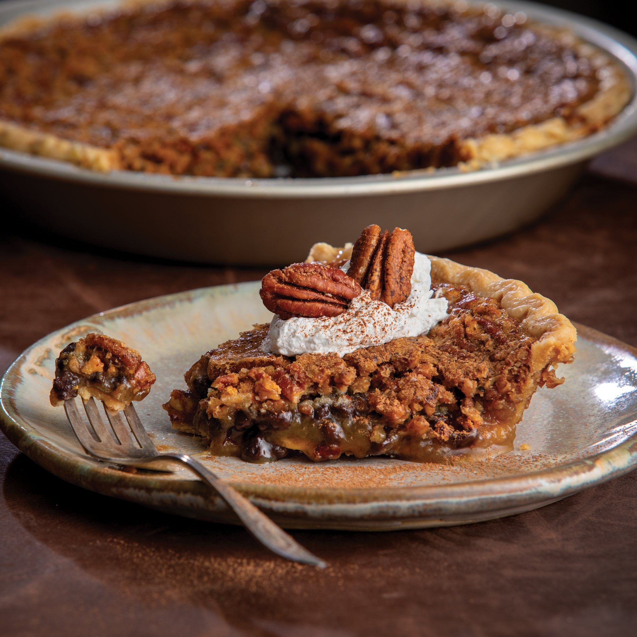 トレーナー/スウェット us vintage chocolate pie sweat. The Pottery House Cafe Chocolate Pecan Pie – The Old Mill