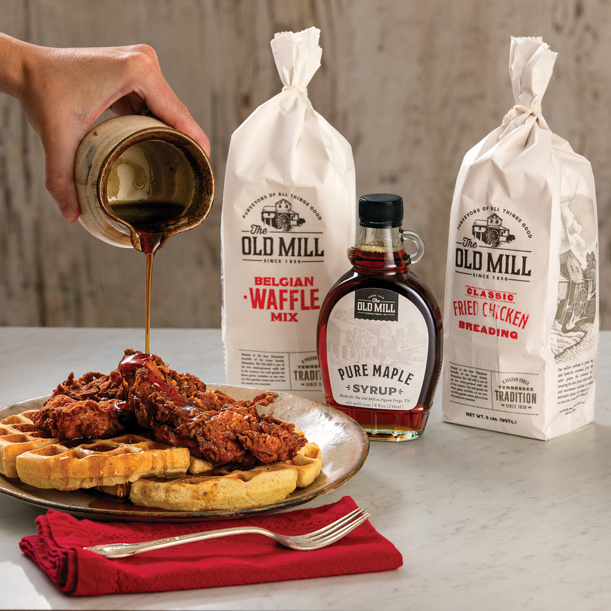 Chicken And Waffles Kit – The Old Mill