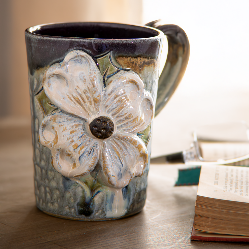 Dogwood Patterned Mug