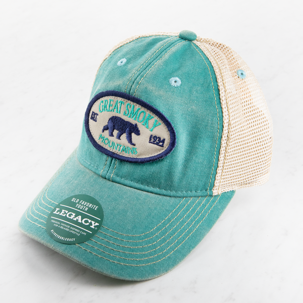 Youth Turquoise Great Smoky Mountains Hat