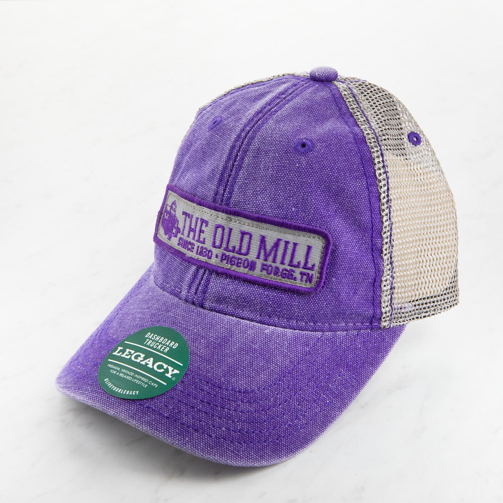 帽子 PILE TRUCKER HAT - Purple Purple Foam Trucker Hat