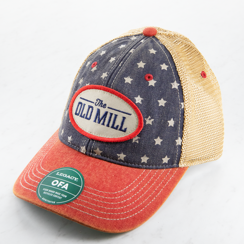 The Old Mill Patriot Trucker Hat