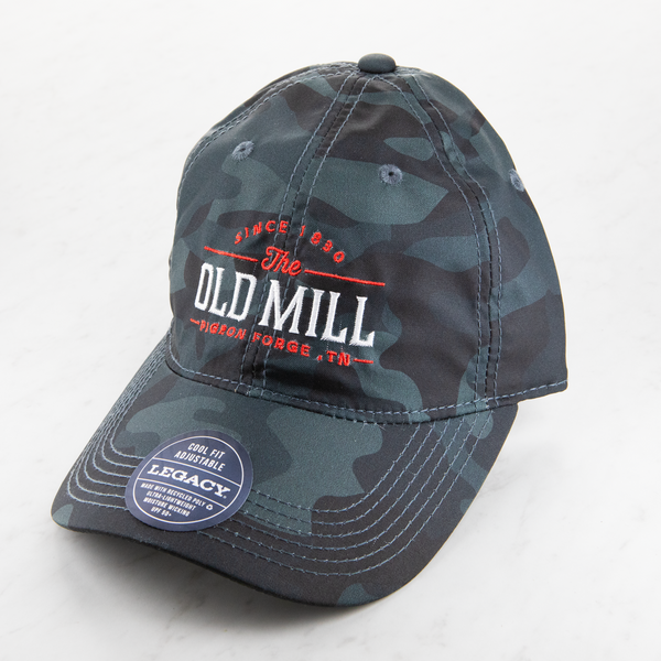 Charcoal Army Print Cool Fit Hat