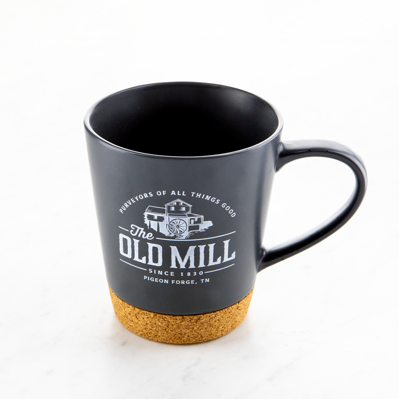 Gray Old Mill Cork Bottom Mug