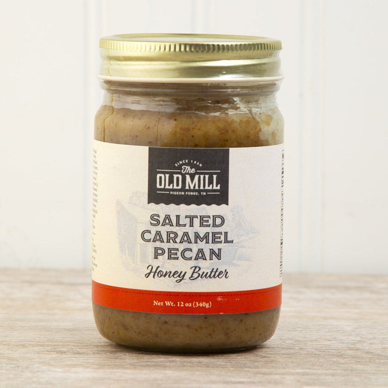Salted Caramel Pecan Honey Butter