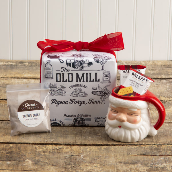 Santa Mug & Cocoa Gift Set