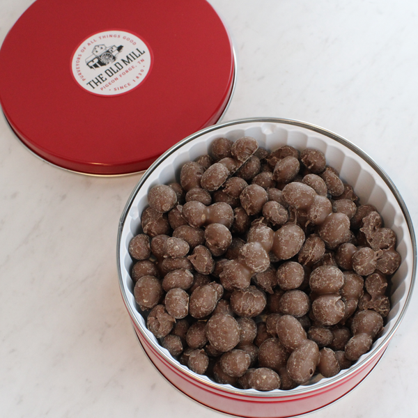 Chocolate Covered Peanut Gift Tin