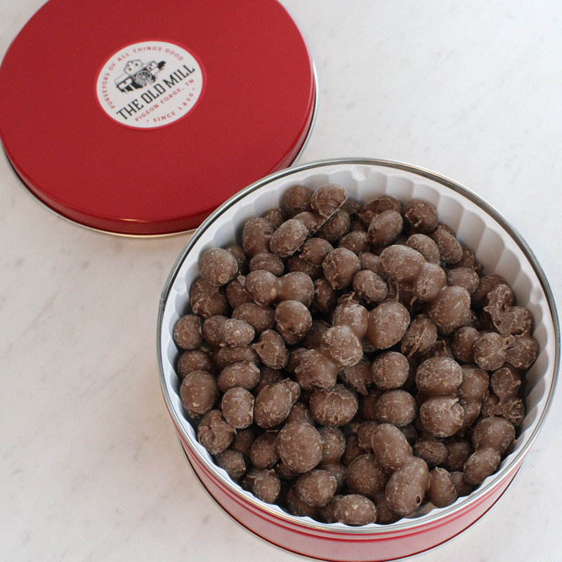 Chocolate Covered Peanut Gift Tin