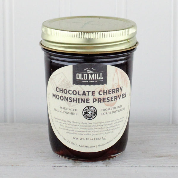 Chocolate Cherry Moonshine Preserves
