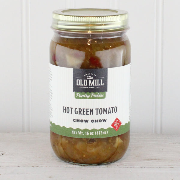 Spicy Green Tomato Pickles