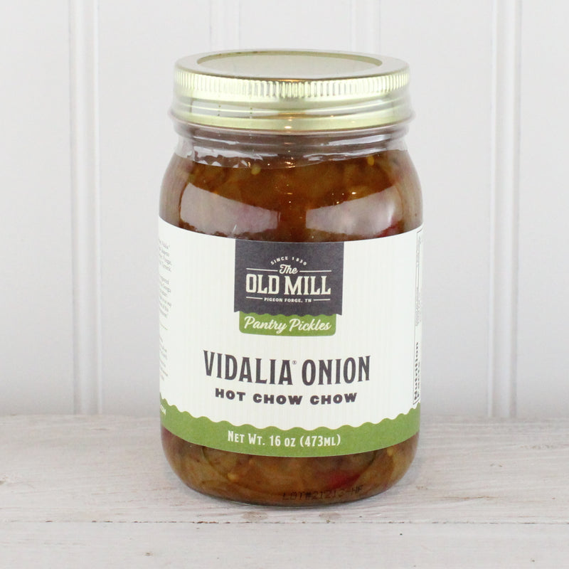 Hot Vidalia Onion Chow Chow